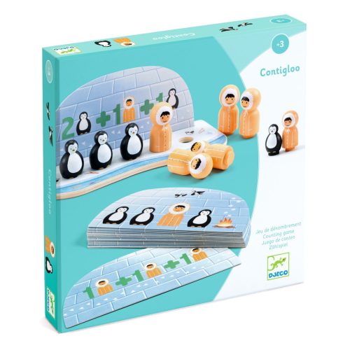 Contigloo - Számolási képességet fejlesztő társasjáték - Contigloo - DJ01612