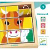 Bocis forgatható mesekocka - Forgatható 3x3 kirakó - Animoroll - DJ01955