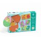 Ki lakik a tojásban - Párosító puzzle - Funny eggs - DJ08193