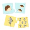 Ki a kicsinye - Párosító puzzle - Baby animals - DJ08197