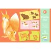 Ki a kicsinye - Párosító puzzle - Baby animals - DJ08197