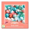 Buborék gyöngyök Ezüst - Ékszerkészítő - Bubble beads, Silver - DJ00025