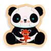 Panda fa puzzle - Fa formapuzzle 9 db - Puzzlo Panda - DJ01821