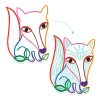 Varázs színező Erdei állatok - Színező - Forest Friends - DJ00063