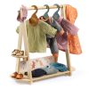 Nagy ruhafogas Pomea babaruhákhoz 3 vállfával - Szerepjáték - Large clothes rack, 3 hangers - DJ07782