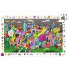 Őrült város - Megfigyelő puzzle 200 db -  Crazy Town - DJ07462