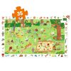Kis barátok játszótere - Megfigyelő puzzle 35 db - Little friends' garden - DJ07596