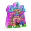 A meseszép tündér kastély, 54 db-os formadobozos puzzle - The fairy castle - 54 pcs - Djeco