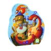 Valliant és a sárkány harca, 54 db-os formadobozos puzzle - Walliant and the dragon - 54 pcs - 