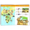 A föld gyönyörű állatai, 100 db-os megfigyelő puzzle - World's animals + booklet - 100 pcs - Dj