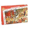 Elképesztő lovas bemutató, 200 db-os megfigyelő puzzle - Horse riding - 200 pcs - Djeco