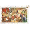 Elképesztő lovas bemutató, 200 db-os megfigyelő puzzle - Horse riding - 200 pcs - Djeco