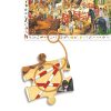 Elképesztő lovas bemutató, 200 db-os megfigyelő puzzle - Horse riding - 200 pcs - Djeco