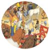 Elképesztő lovas bemutató, 200 db-os megfigyelő puzzle - Horse riding - 200 pcs - Djeco