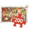 Elképesztő lovas bemutató, 200 db-os megfigyelő puzzle - Horse riding - 200 pcs - Djeco