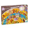 Csodás történelem, 350 db-os spirál puzzle - History +booklet - 350 pcs - Djeco