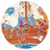 Kalózok fertegetes csatája, 100 db-os, megfigyelő puzzle - Pirates - 100 pcs - Djeco