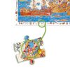 Kalózok fertegetes csatája, 100 db-os, megfigyelő puzzle - Pirates - 100 pcs - Djeco
