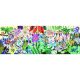 Csodás szivárány tigrisek, 1000 db-os művész puzzle - Rainbow Tigers - 100 pcs - Djeco