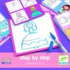 Népserű rajzok lépései - Step by step - Josépine and Co - Djeco