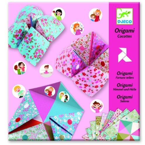 Jósló csiki-csuki lányos színek - Origami - Fortune tellers - Djeco