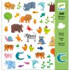 Állatos matrica gyűjtemény 160 db-os - Animals - Djeco