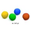 Gyurma tégelyes - 4 db - Egyszerű színek - 4 tubs of play dough - Plain - Djeco