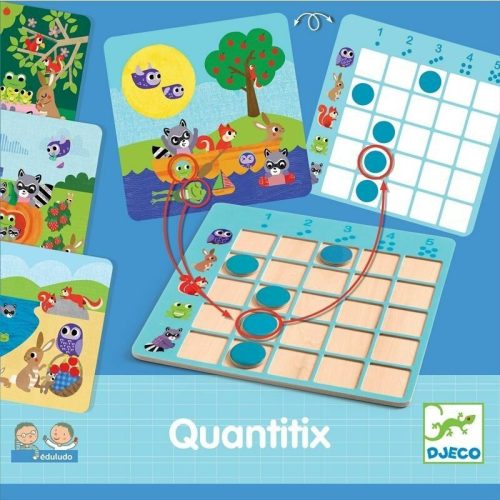 Állati számolós játék - Quantitix - Djeco