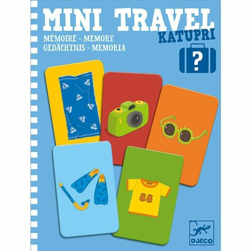 Memória játék utazó játék - Mini Travel - Katupri