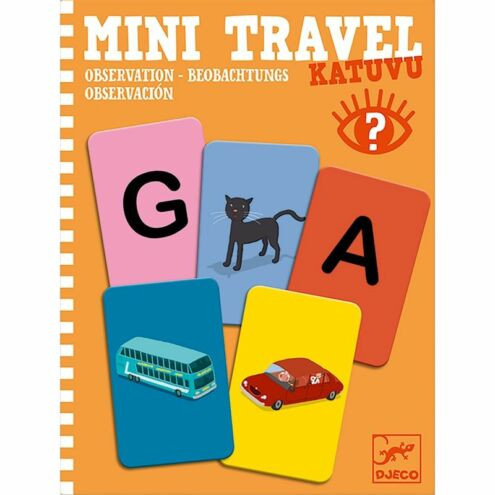 Figyelj és keress utazó játék- Mini Travel - Katuvu