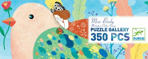 A madár és a leány - Művész puzzle 350 db-os - Miss Birdy - Djeco