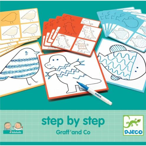 Állatkák lépésről lépésre - Step By Step Graff' and Co