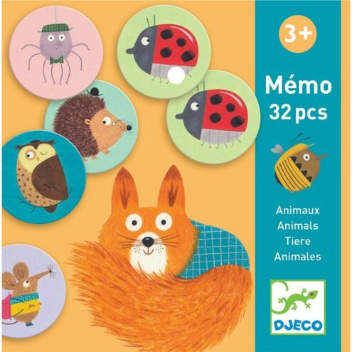 Erdei állatok memória - Memória játék - Memo Animals