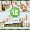 Gurul és borul - Dominós golyópálya 27 db-os - Zig & Go - 27 pcs