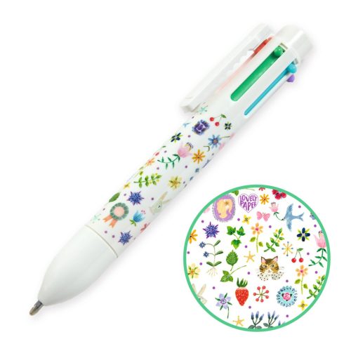 Aiko szivárvány tolla - 6 színű toll - Aïko rainbow pen (6 colors)