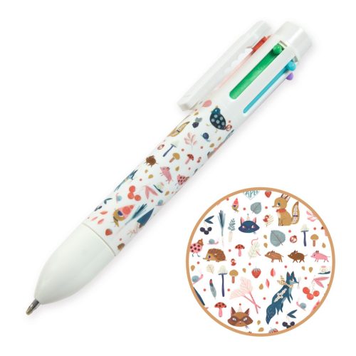 Lucille szivárvány tolla - 6 színű toll - Lucille rainbow pen (6 colors) - Djeco