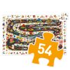 Rally pálya - Megfigyelő puzzle 54 db - Car rally - DJ07564