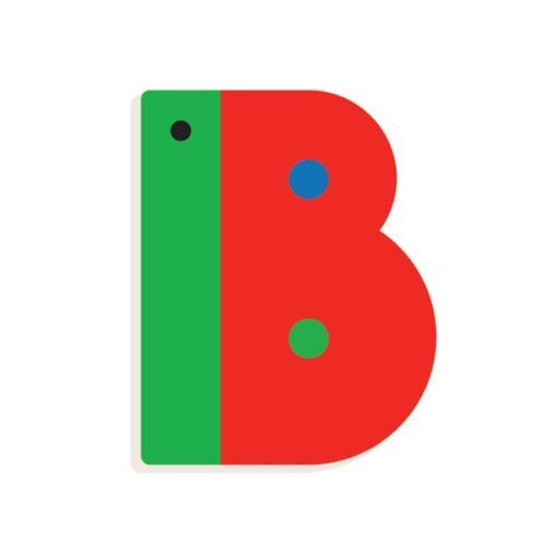 B - Állatos dekorbetű - B - DD04961