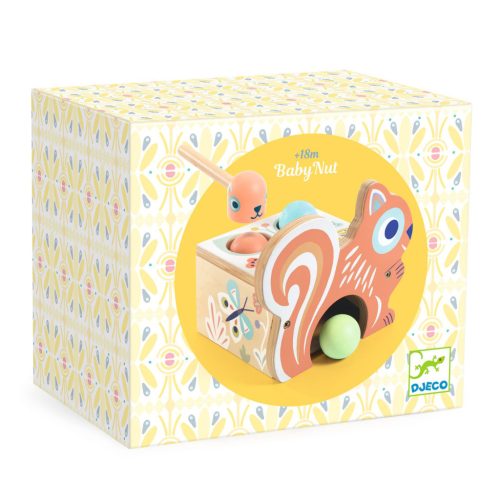 Kalapálós mókus - Kalapálós játék - BabyNut - Djeco