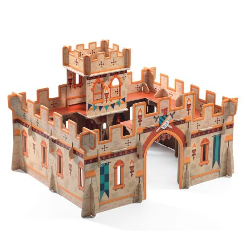 Középkori vár - Építő játék - Medieval castle - Djeco