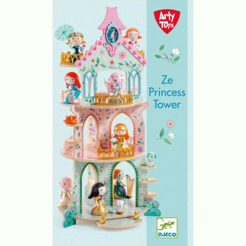 Hercegnők kastélya - lányos építőjáték - Ze princess Tower - Djeco - DJ06787