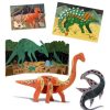 Dinóvilág - 3D kreatív szett - The world of dinosaurs - Djeco - DJ09331