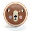 Macis rókás gumilabda 22 cm - Bear & Fox Ball - Djeco