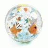 Edredi állatops felfújható labda - 35 cm -  Bubbles ball - DJ00175