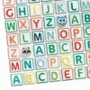 Betű gyűjtemény - Domború matrica 122 db - Alphabet stickers - DJ09078