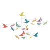 Színes madár csapat - Függődísz - Mobile Katsumi - Oiseaux color  - FSC MIX - Djeco - DD04375