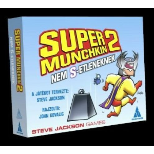 Super Munchkin 2 - Nem S-etlenek társasjáték