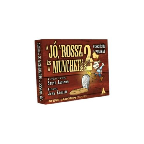 A Jó, a Rossz és a Munchkin 2 - Vesszőzöd a paripát társasjáték