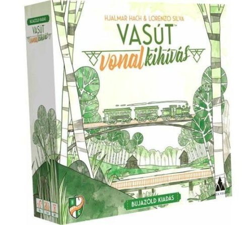 Vasút vonal kihívás - Bujazöld társasjáték