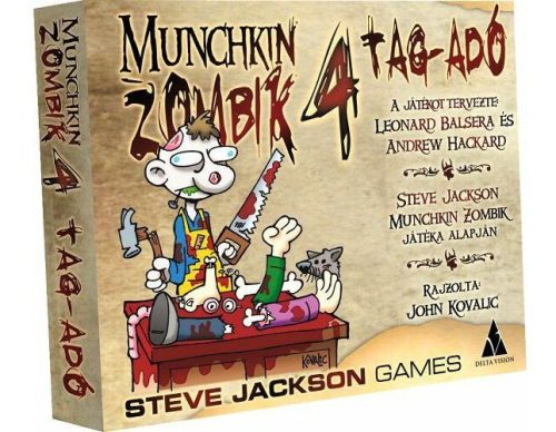 Munchkin Zombik 4 - Tag-adó kiegészítő 